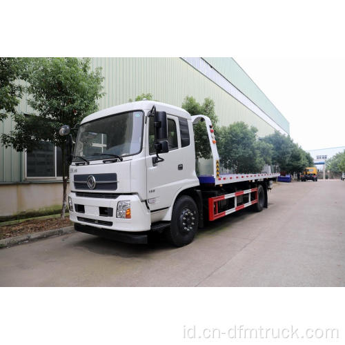 Dongfeng truk derek tempat tidur derek truk derek rollback